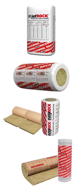 Isolation de vos combles, Isolant Rockwool